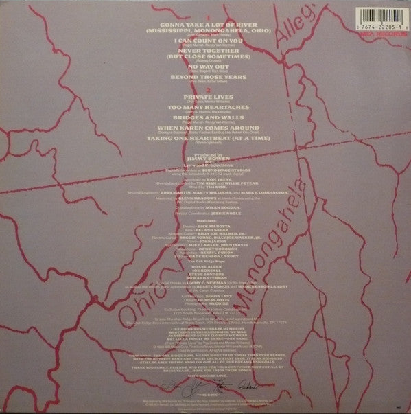 The Oak Ridge Boys : Monongahela (LP, Album, Club, Car)