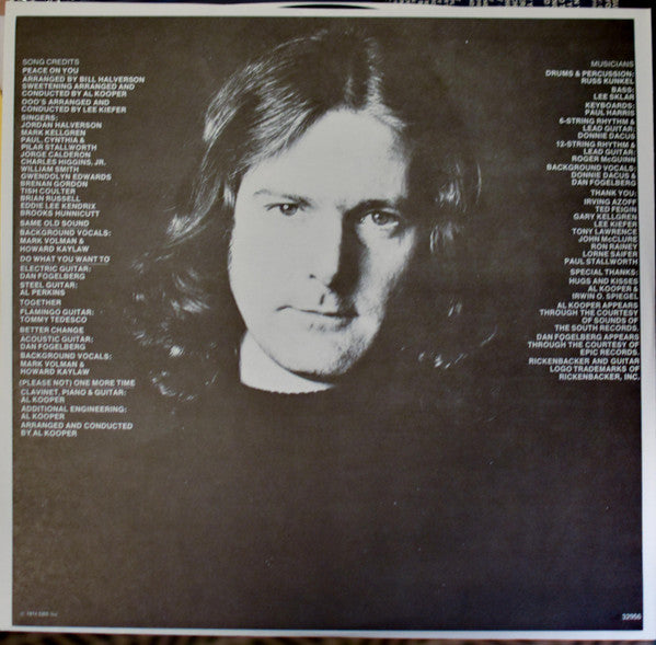 Roger McGuinn : Peace On You (LP, Album)
