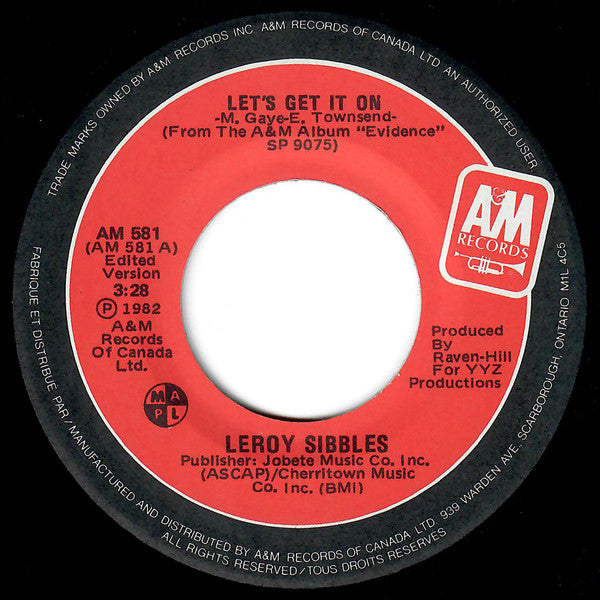 Leroy Sibbles : Let's Get It On (7", Single)