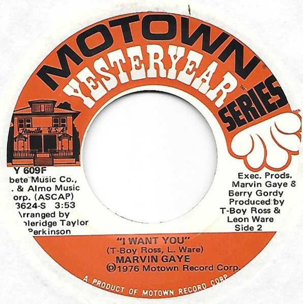 Marvin Gaye : I Want You (7")