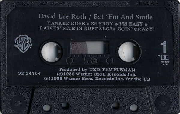David Lee Roth : Eat 'Em And Smile (Cass, Album, Dol)