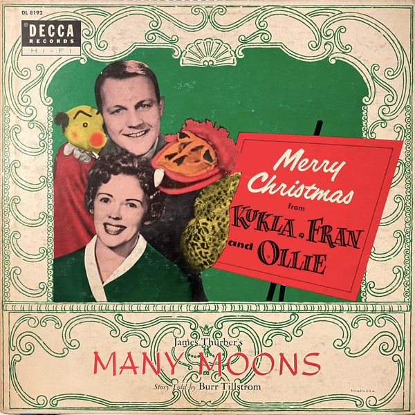 Kukla, Fran And Ollie : Merry Christmas From Kukla, Fran And Ollie / Many Moons (LP)