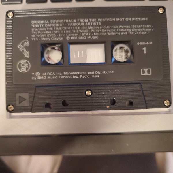 Various : Dirty Dancing (Original Soundtrack From The Vestron Motion Picture) (Cass, Album, Comp, Dol)