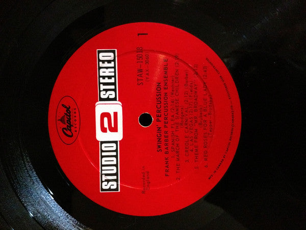 Frank Barber : Swinging Percussion (LP)