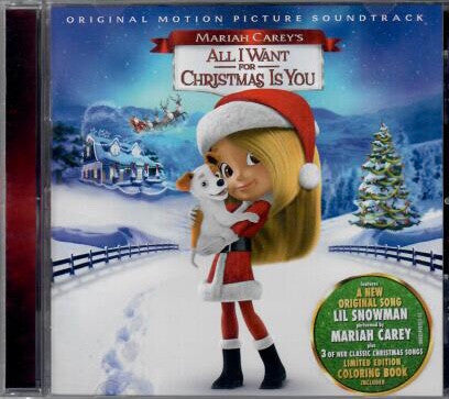 Various : Mariah Carey's All I Want For Christmas Is You (Original Motion Picture Soundtrack) (CD, Comp)