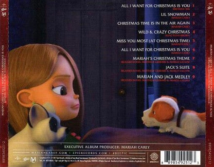 Various : Mariah Carey's All I Want For Christmas Is You (Original Motion Picture Soundtrack) (CD, Comp)