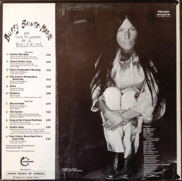 Buffy Sainte-Marie : She Used To Wanna Be A Ballerina (LP, Album)