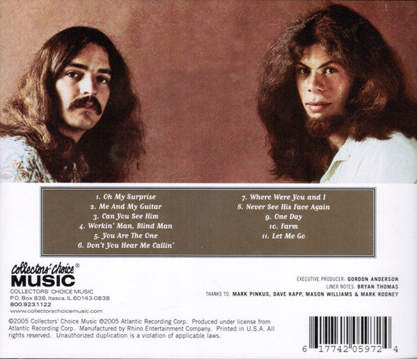 Batdorf & Rodney : Off The Shelf (CD, Album, RE)