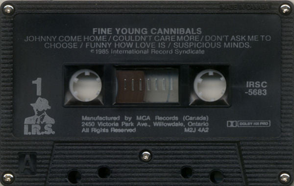 Fine Young Cannibals : Fine Young Cannibals (Cass, Album)