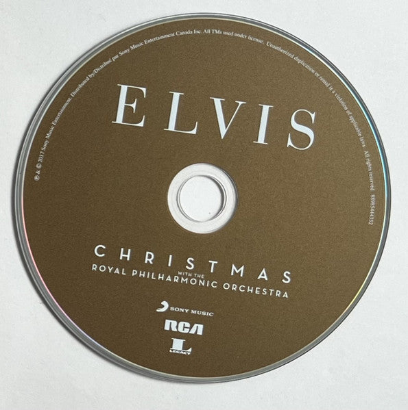 Elvis* With The Royal Philharmonic Orchestra : Christmas With Elvis And The Royal Philharmonic Orchestra (CD, Album)