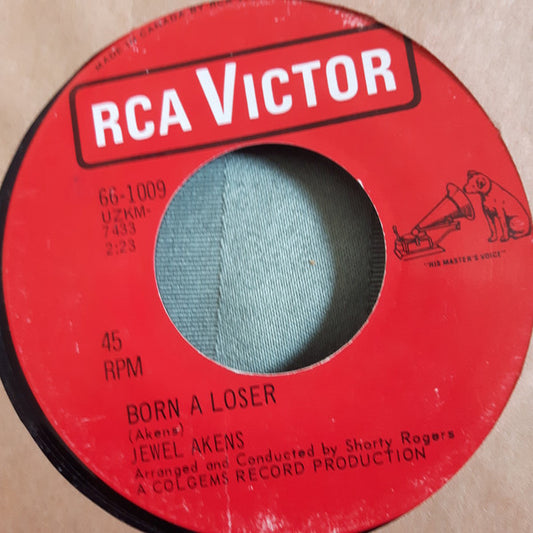 Jewel Akens : Born A Loser / Little Bitty Pretty One (7", Single)