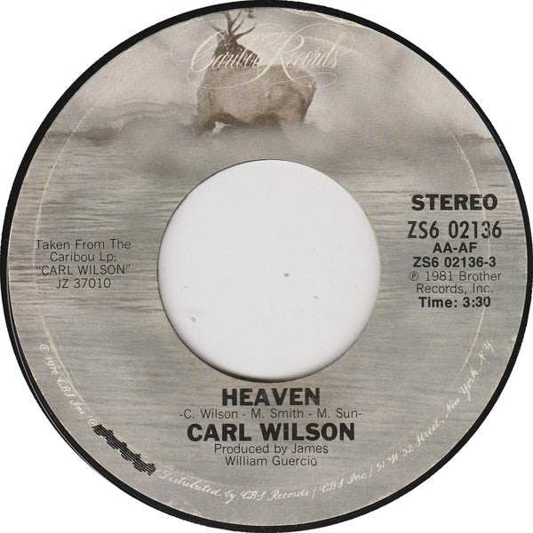 Carl Wilson : Heaven (7", Single, Ter)