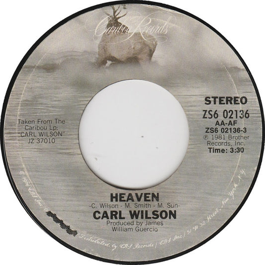 Carl Wilson : Heaven (7", Single, Ter)