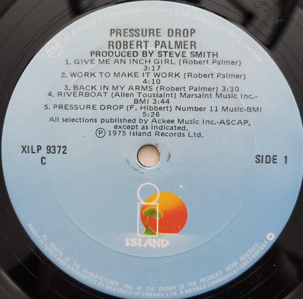 Robert Palmer : Pressure Drop (LP, Album, RE)