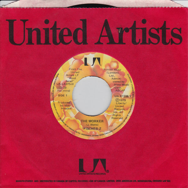 Fischer-Z : The Worker (7", Single)