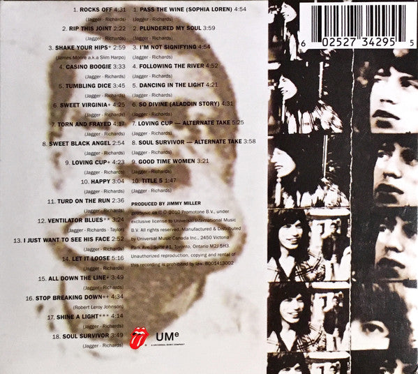 The Rolling Stones : Exile On Main St (CD, Album, RE, RM + CD, Album + Dlx, Dig)