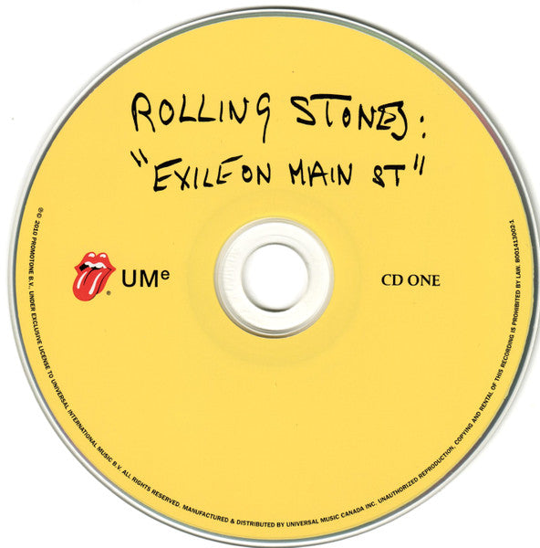 The Rolling Stones : Exile On Main St (CD, Album, RE, RM + CD, Album + Dlx, Dig)