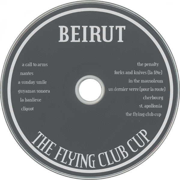 Beirut : The Flying Club Cup (CD, Album, Dig)