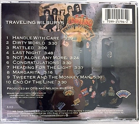Traveling Wilburys : Volume One (CD, Album, RP)