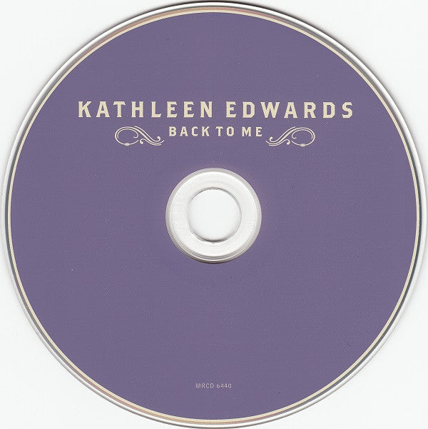 Kathleen Edwards : Back To Me (CD, Album)