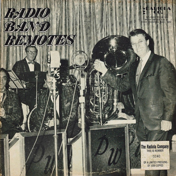 Various : Radio Band Remotes (2xLP, Album, Mono, Ltd, Gat)