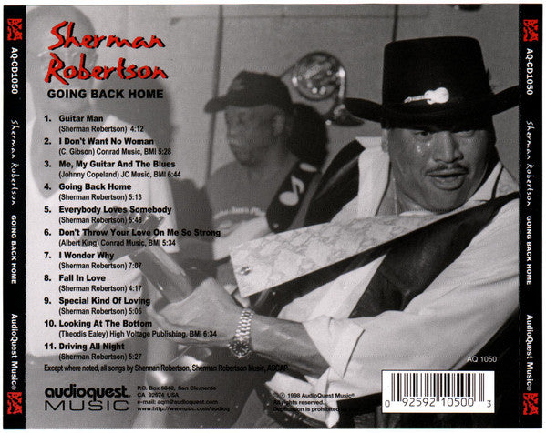 Sherman Robertson : Going Back Home (CD, Album)