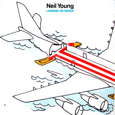 Neil Young : Landing On Water (LP, Album)