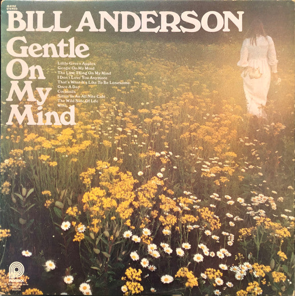 Bill Anderson (2) : Gentle On My Mind (LP, RE)