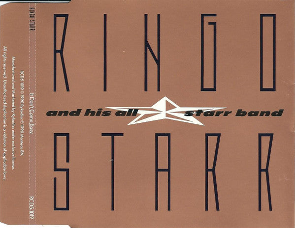 Ringo Starr And His All-Starr Band : It Don't Come Easy (CD, Maxi)