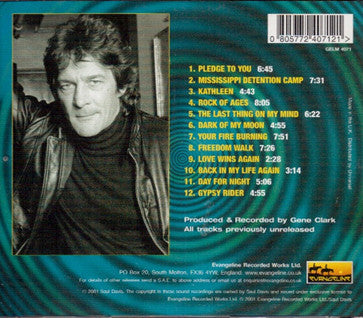 Gene Clark : Gypsy Angel - The Gene Clark Demos (1983-1990) (CD)