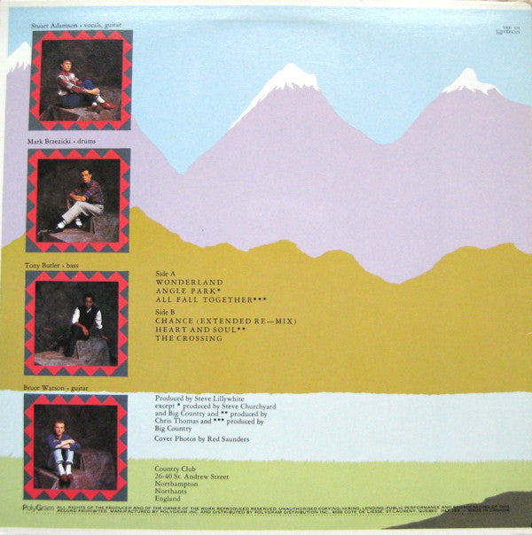 Big Country : Wonderland (LP, MiniAlbum, Comp)