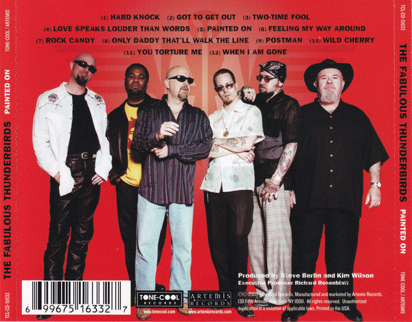 The Fabulous Thunderbirds : Painted On (CD, Album)