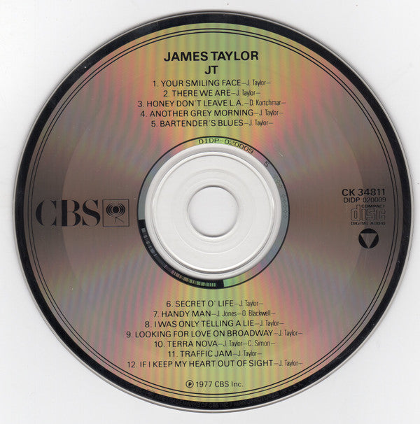 James Taylor (2) : JT (CD, Album, RE, DAD)