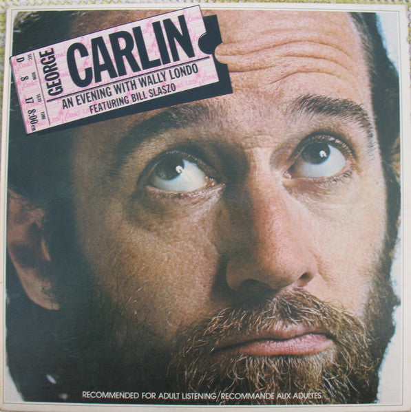 George Carlin : An Evening With Wally Londo Featuring Bill Slaszo (LP, Album, RE)