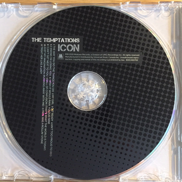 The Temptations : Icon (CD, Comp)