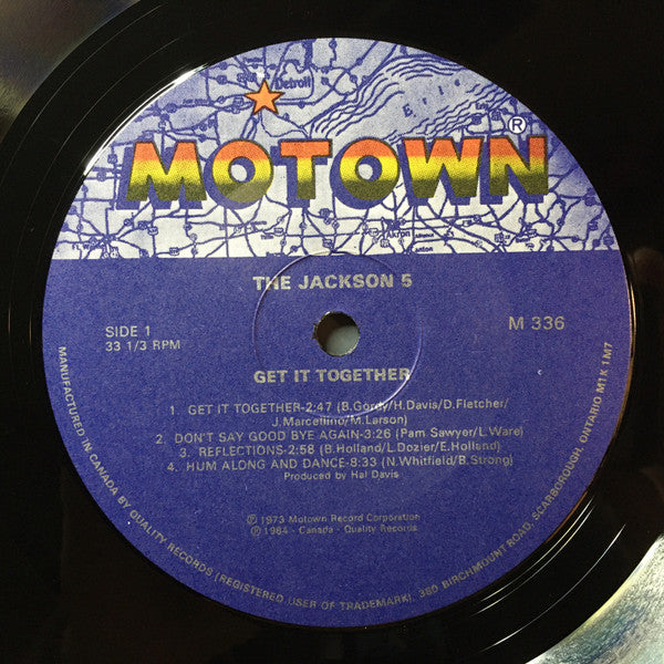 The Jackson 5 : Get It Together (LP, Album, RE)