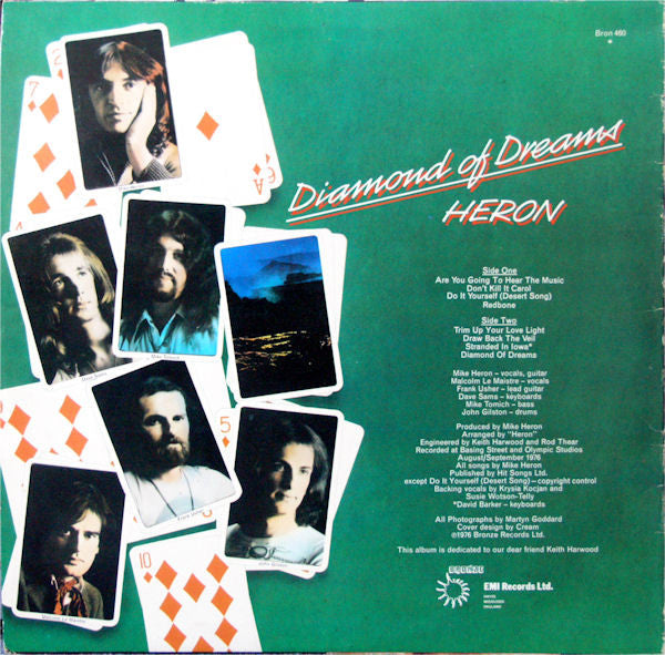 Heron (5) : Diamond Of  Dreams (LP, Album)