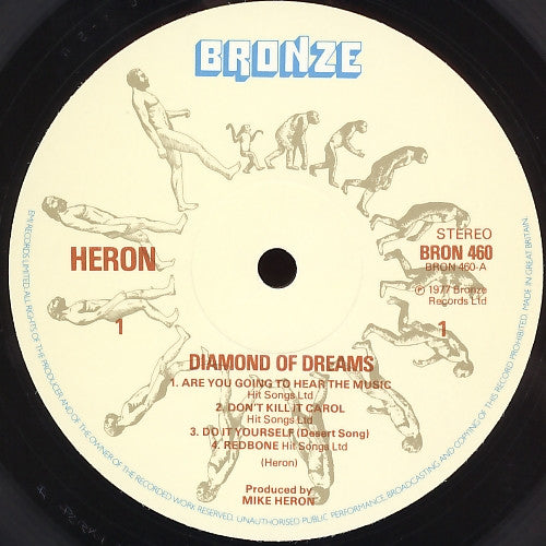 Heron (5) : Diamond Of  Dreams (LP, Album)