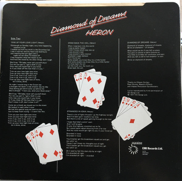 Heron (5) : Diamond Of  Dreams (LP, Album)