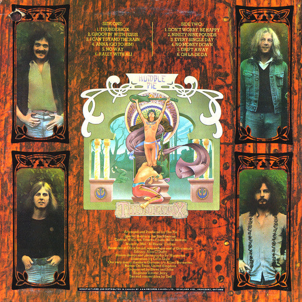 Humble Pie : Thunderbox (LP, Album)