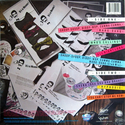 Monte Video & The Cassettes : Monte Vidéo (LP, MiniAlbum)