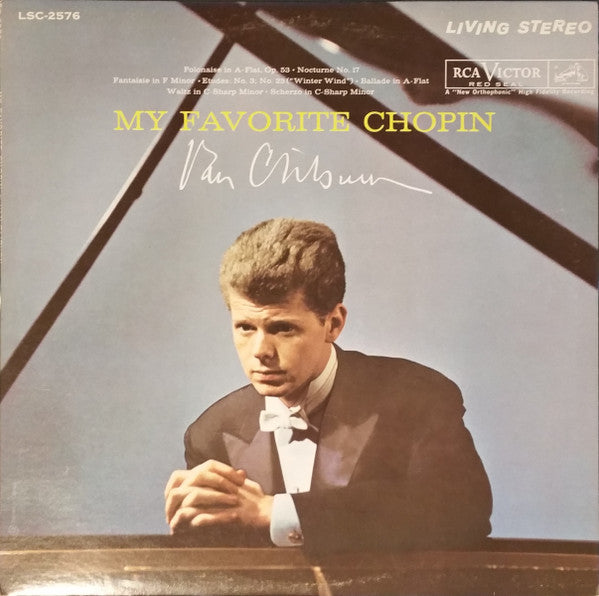 Van Cliburn : My Favorite Chopin (LP, RE)