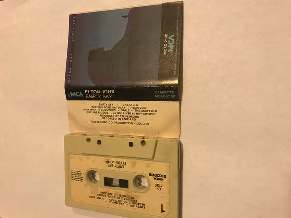 Elton John : Empty Sky (Cass, Album)