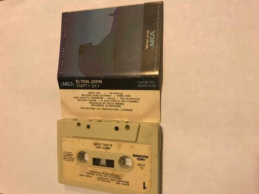 Elton John : Empty Sky (Cass, Album)