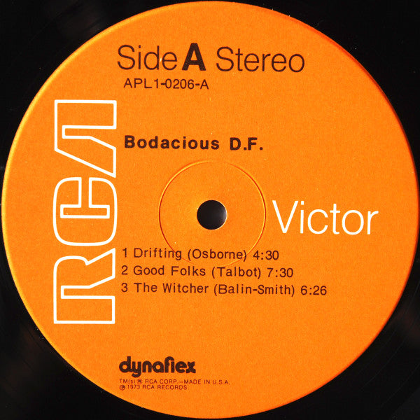 Bodacious DF : Bodacious DF (LP, Album, Ind)