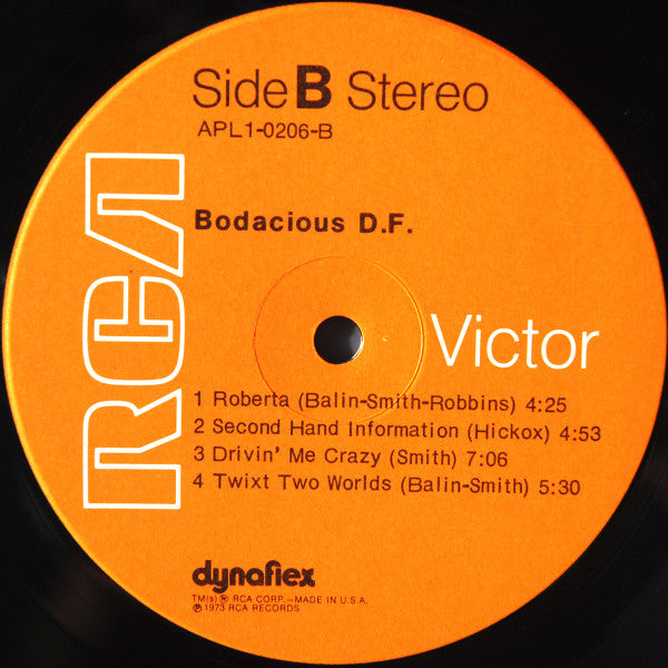 Bodacious DF : Bodacious DF (LP, Album, Ind)