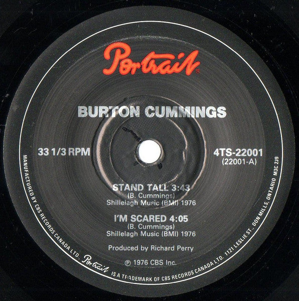 Burton Cummings : 4 Play (Cass, EP, CrO)