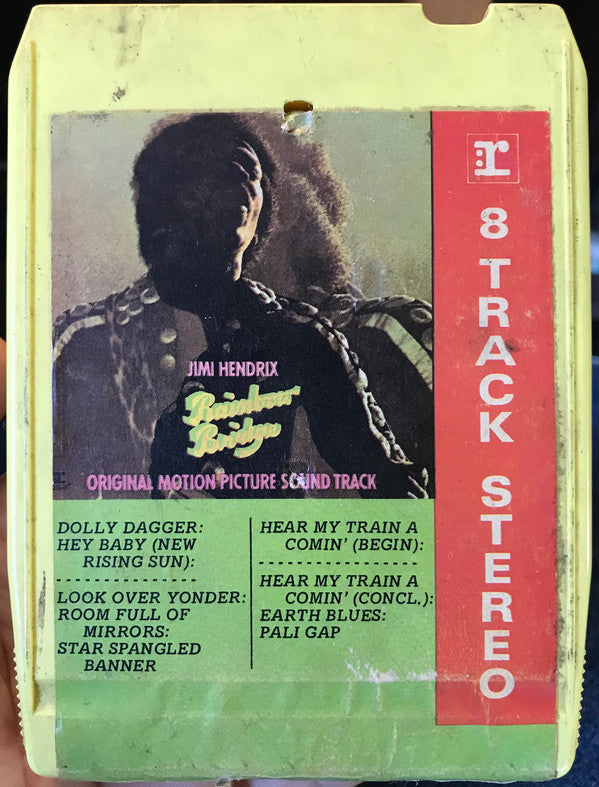 Jimi Hendrix : Rainbow Bridge (Original Motion Picture Sound Track) (8-Trk, Album)