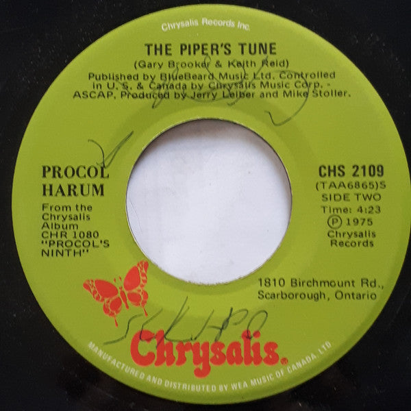 Procol Harum : Pandora's Box (7", Single)