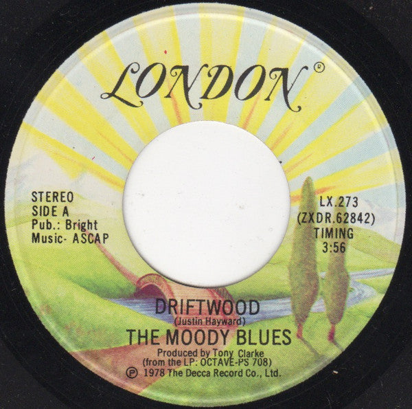 The Moody Blues : Driftwood (7")